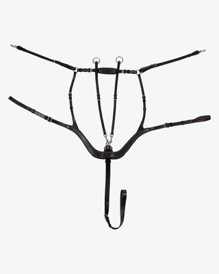 Anatomic leather hunting breastplate