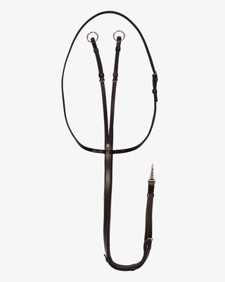 Martingale leather silver seams