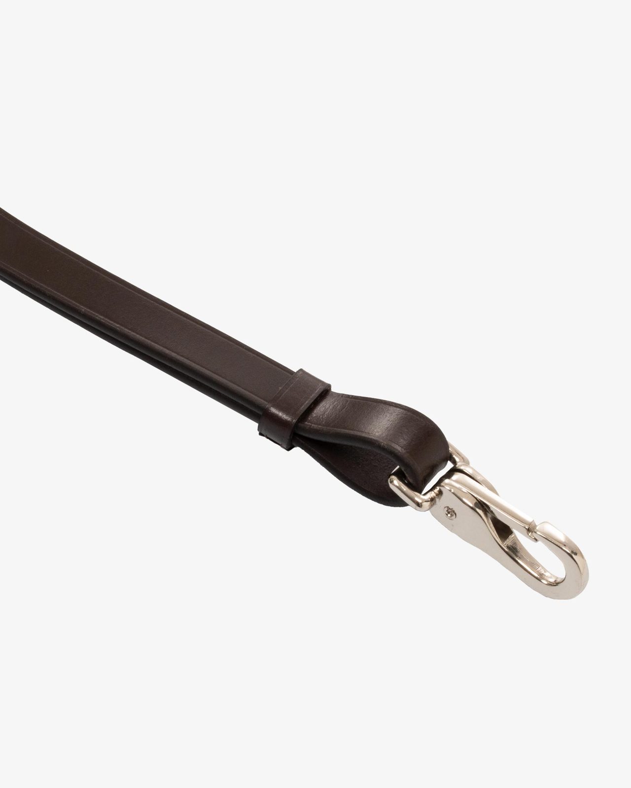 Martingale leather silver seams