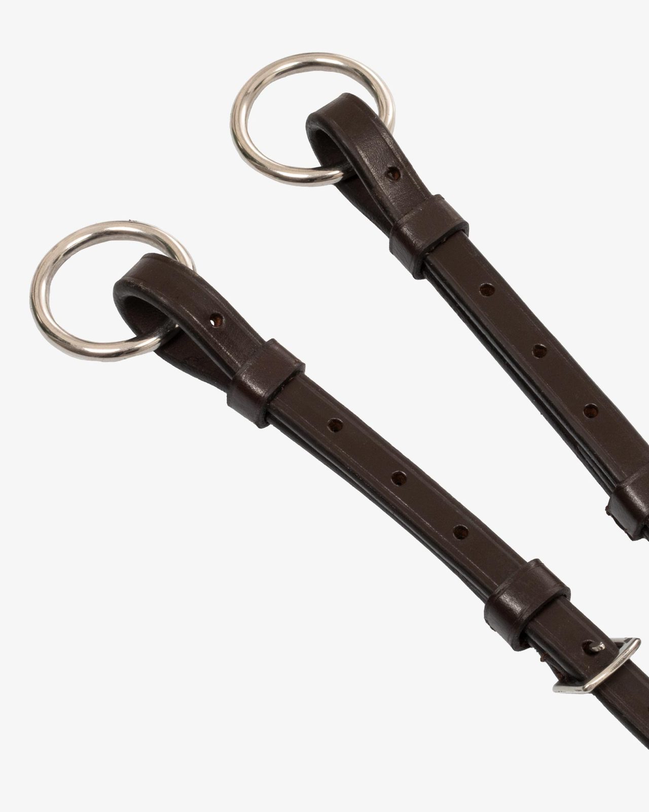 Martingale leather silver seams