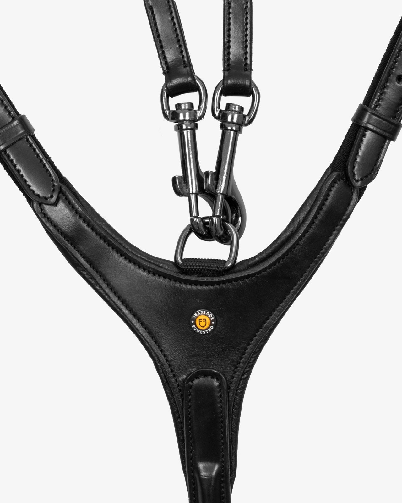 Removable martingale leather pectoral