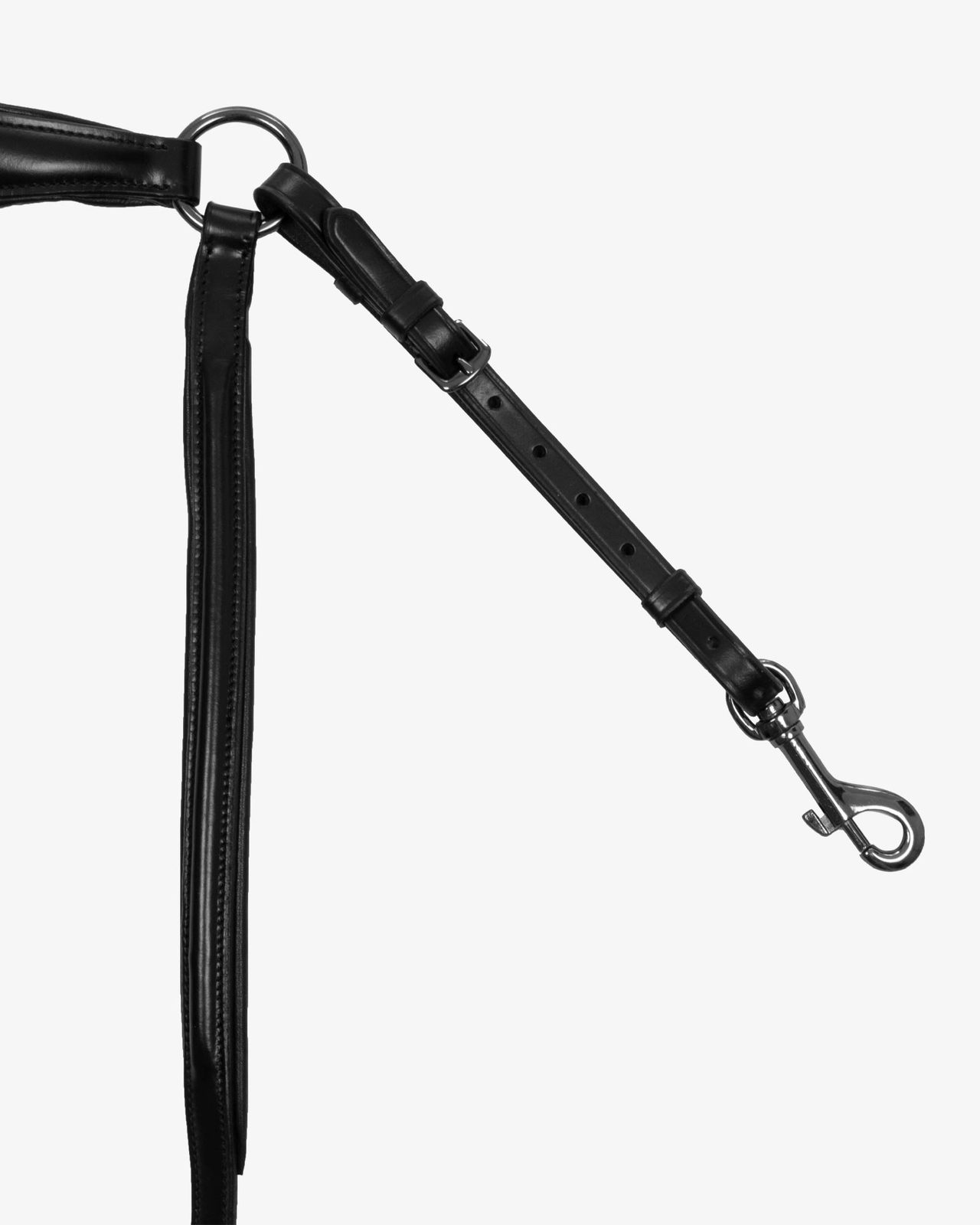 Removable martingale leather pectoral