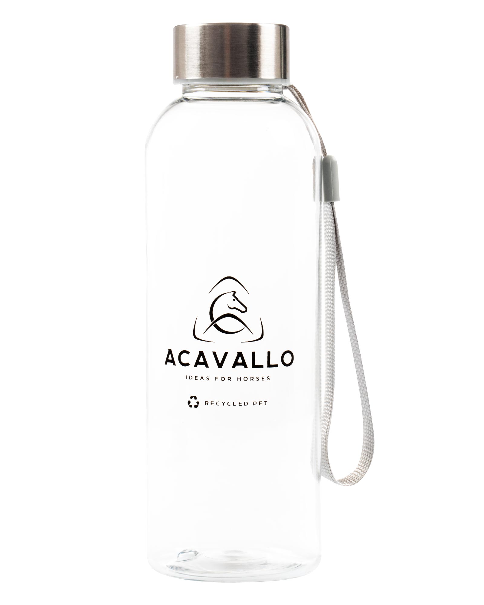Recycled plastic water bottle