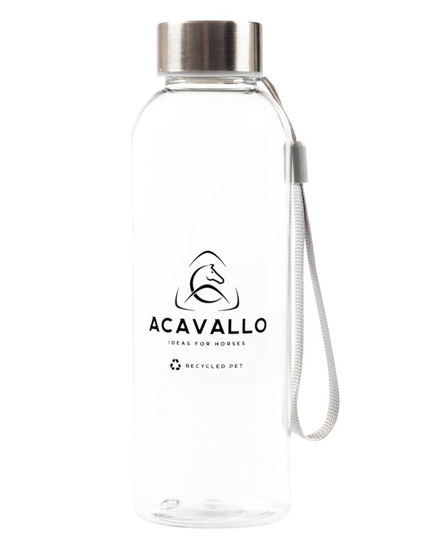 Recycled plastic water bottle