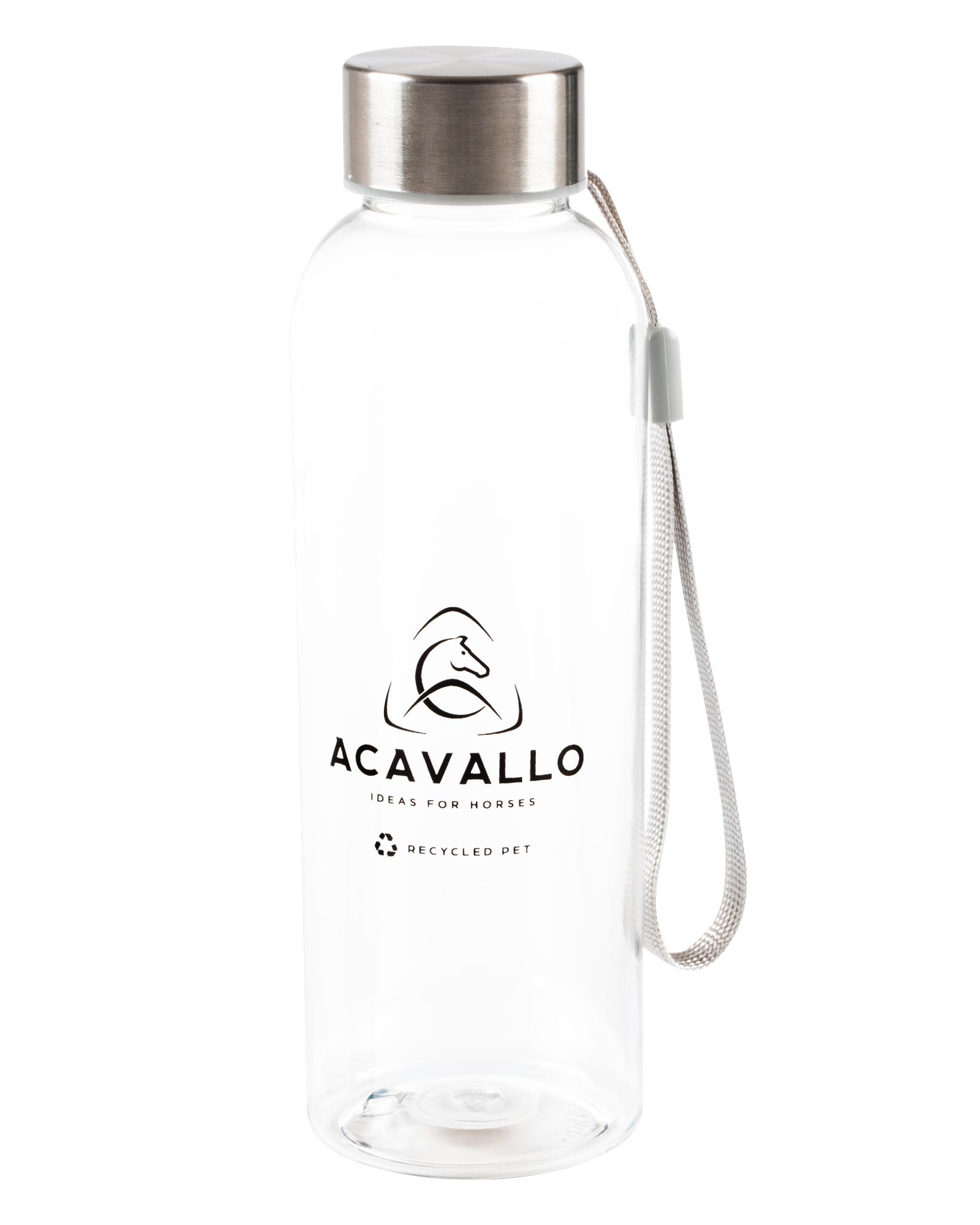 Recycled plastic water bottle