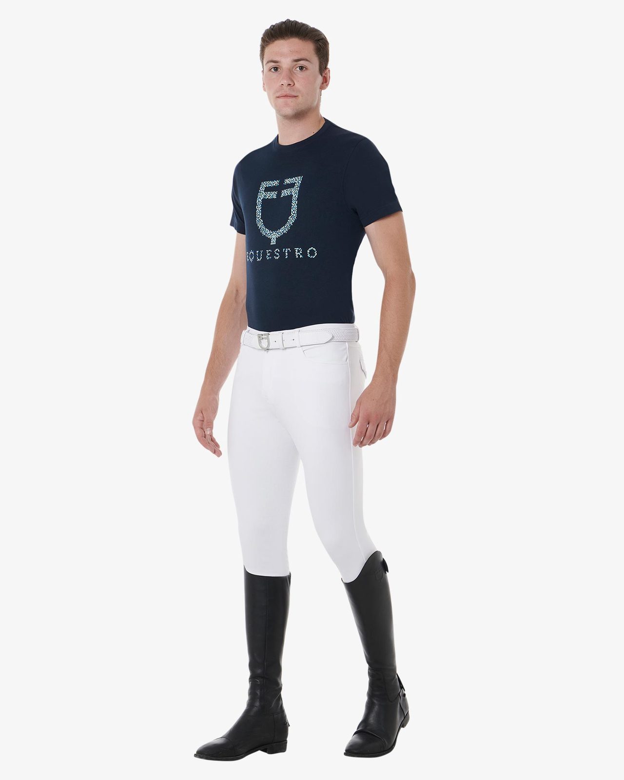 Men's slim fit full grip breeches
