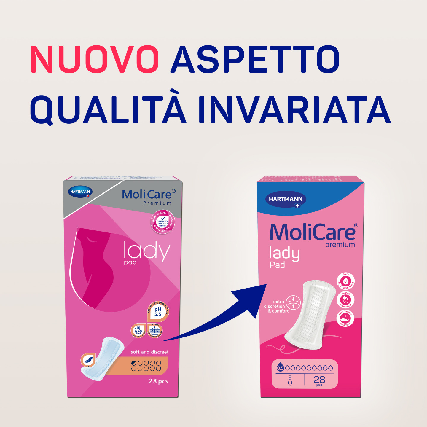 MoliCare Premium lady pad - 0,5 gocce 