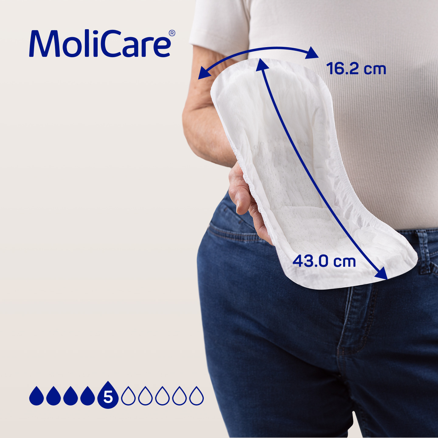 MoliCare Premium lady pad - 5 gocce  