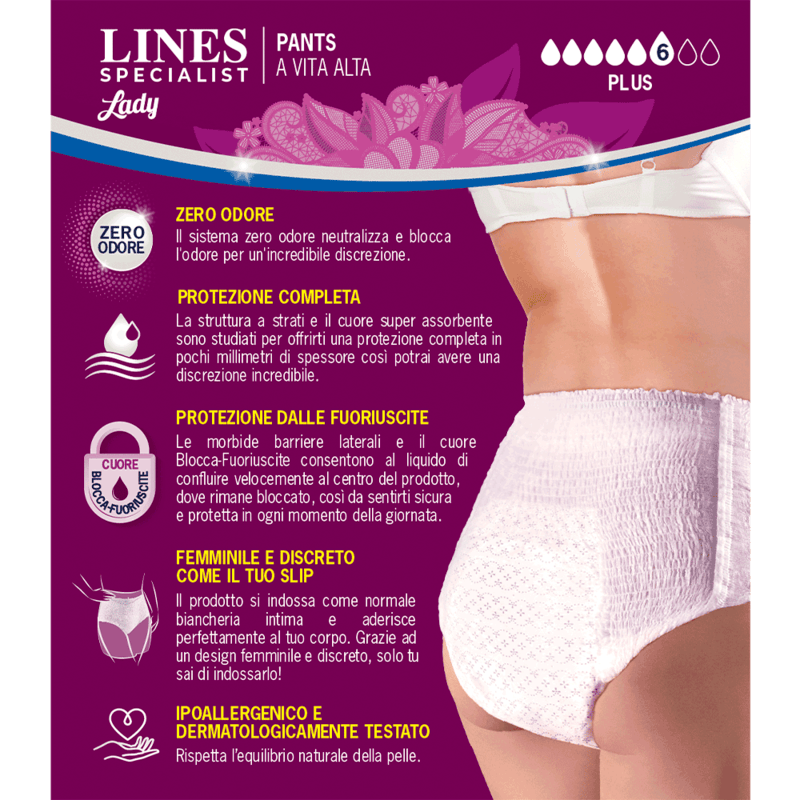 Mutandine Pants Lady Plus