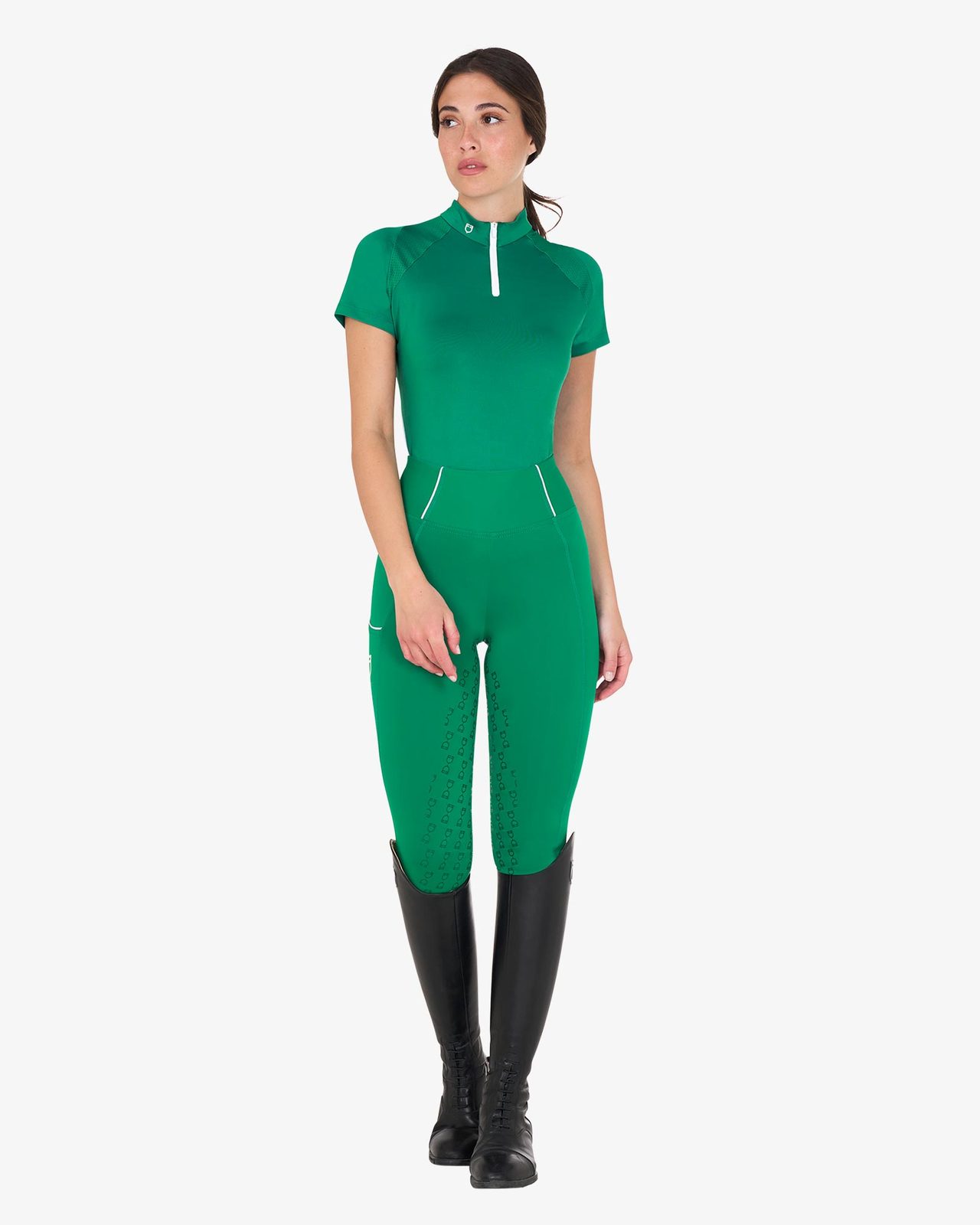 Polo tecnica donna slim fit da allenamento