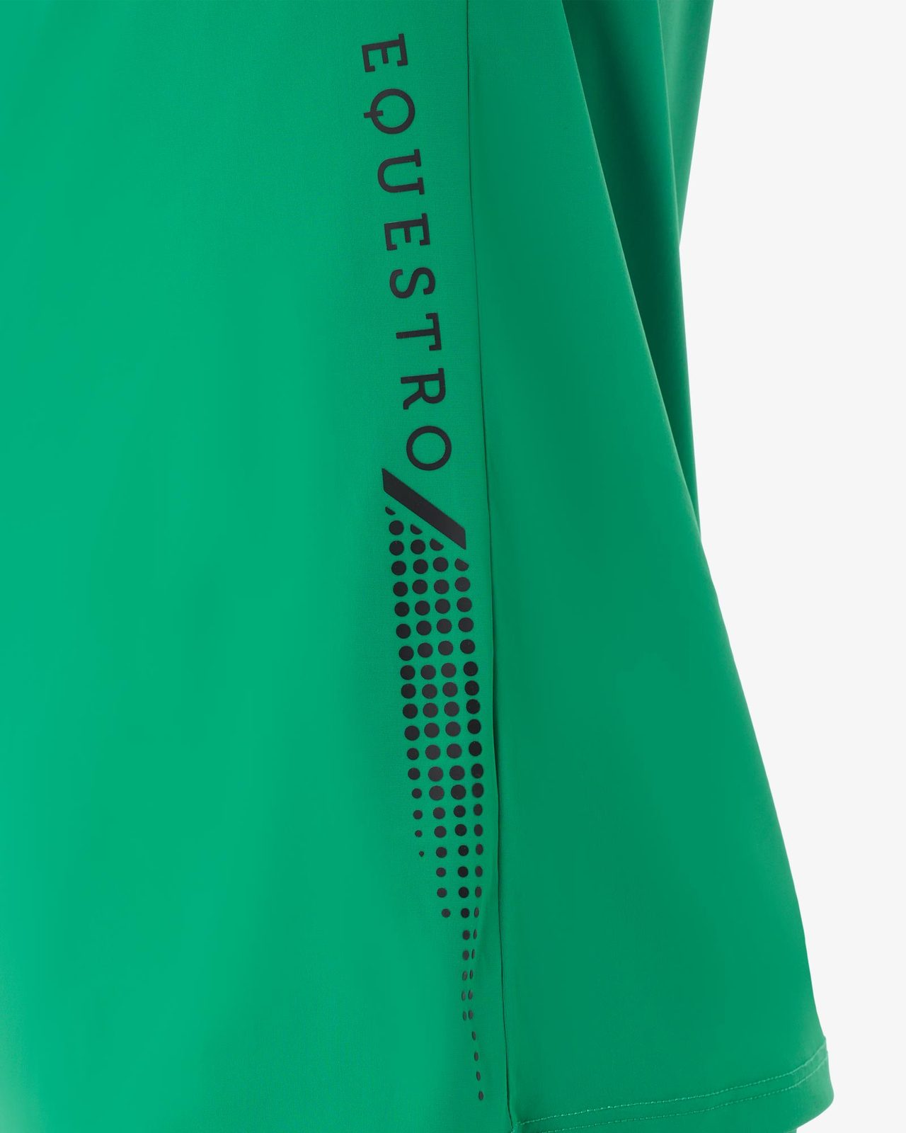 Polo uomo slim fit da allenamento con logo frontale
