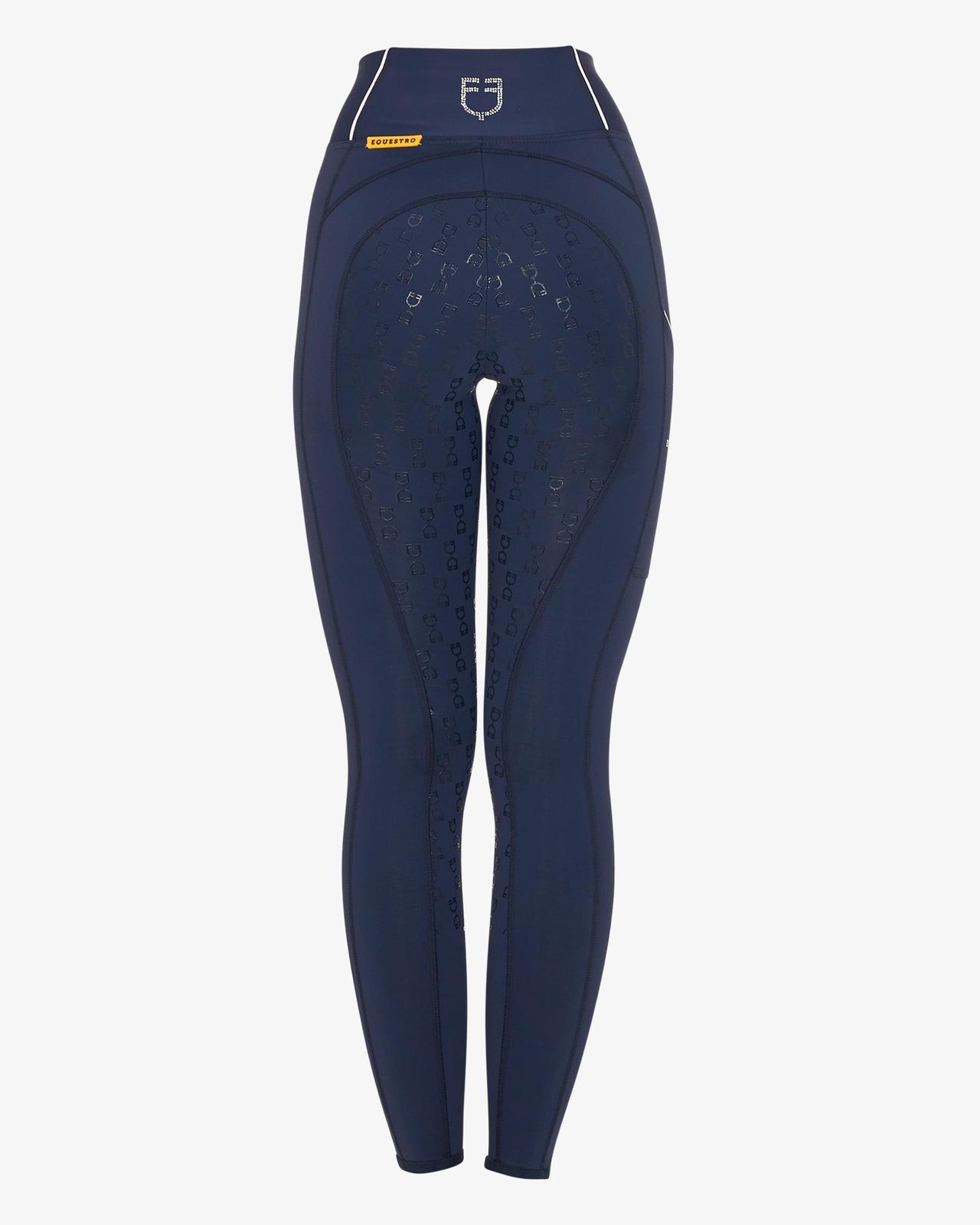 Leggings donna slim fit con strass