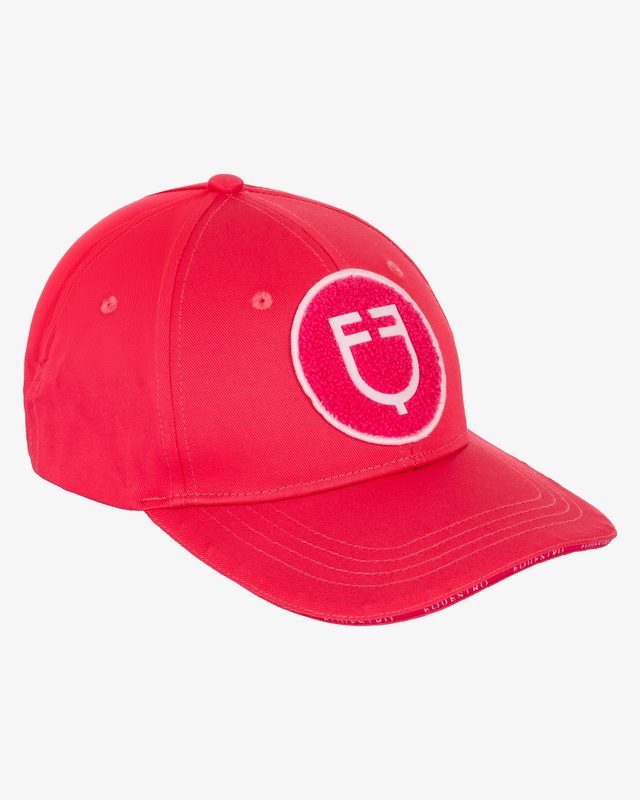 Cappello baseball con logo su patch in spugna
