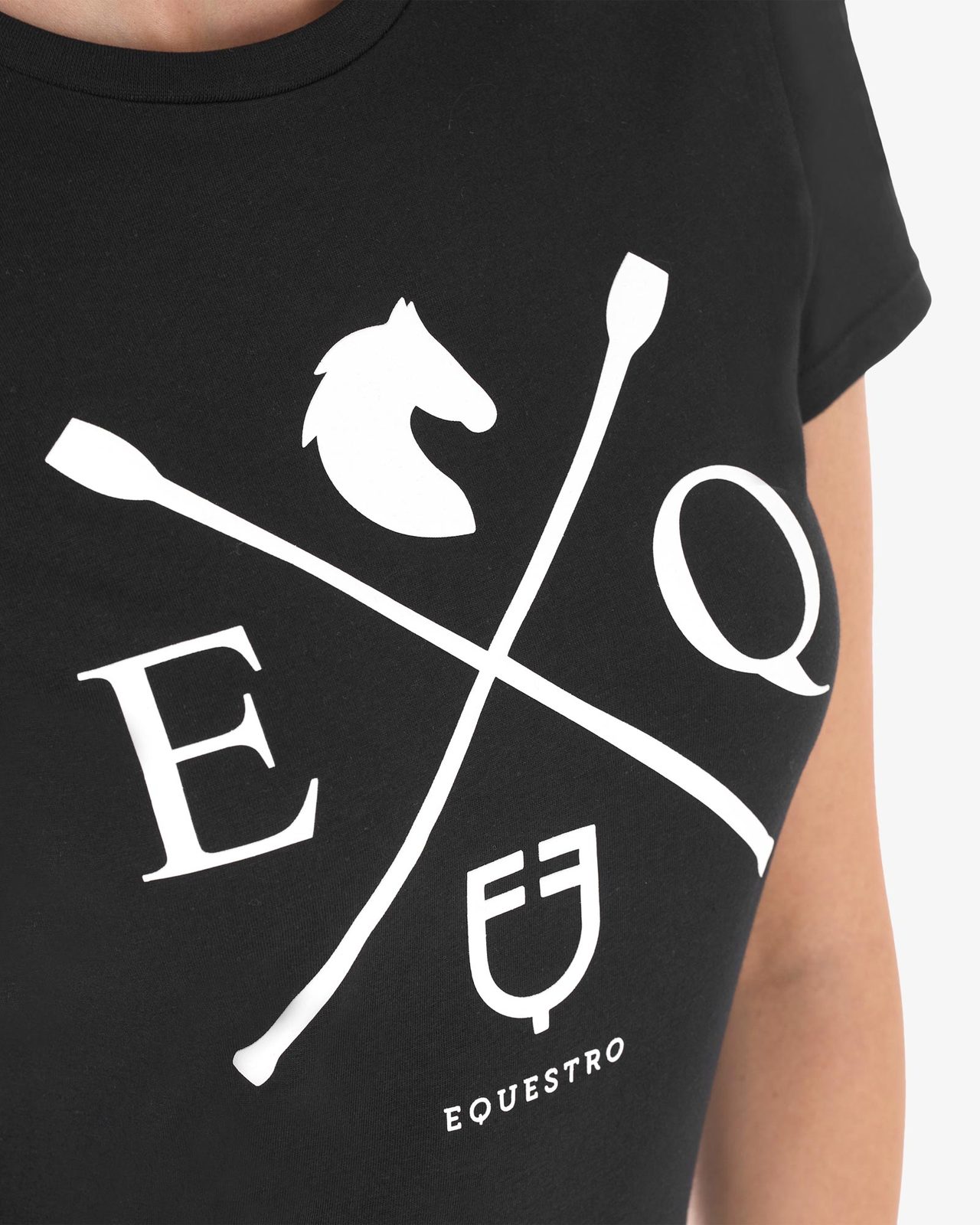 T-shirt donna EQ in cotone