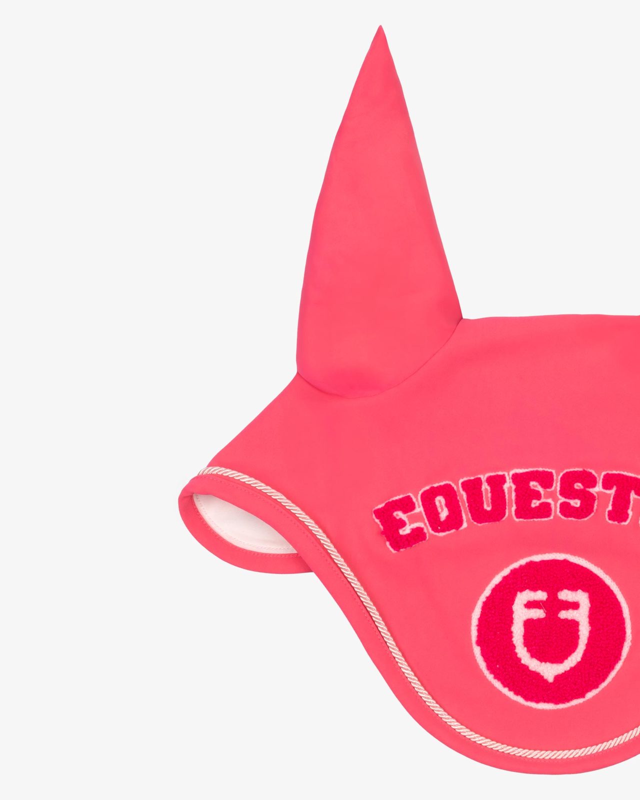 Fly veil in technical fabric with sponge logo patch