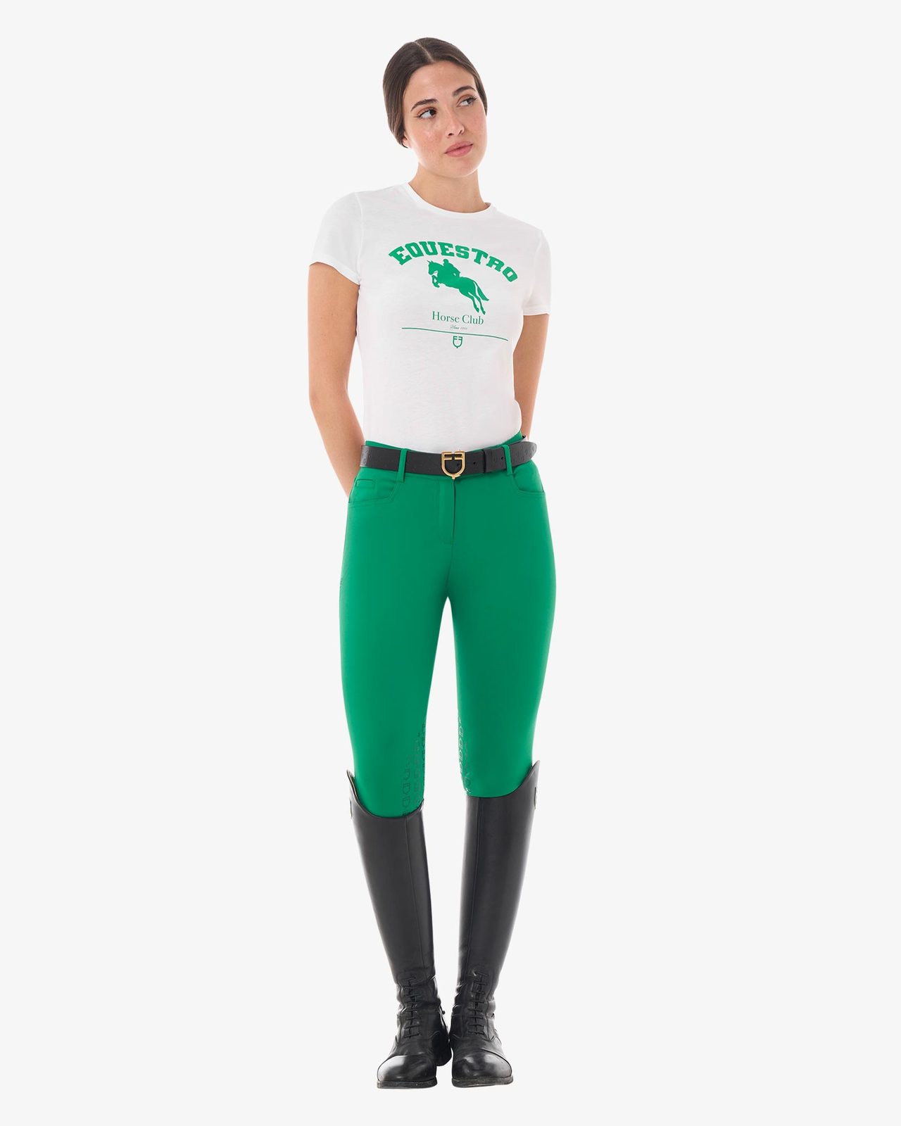 Women's Jumping Horse Club cotton T-shirt