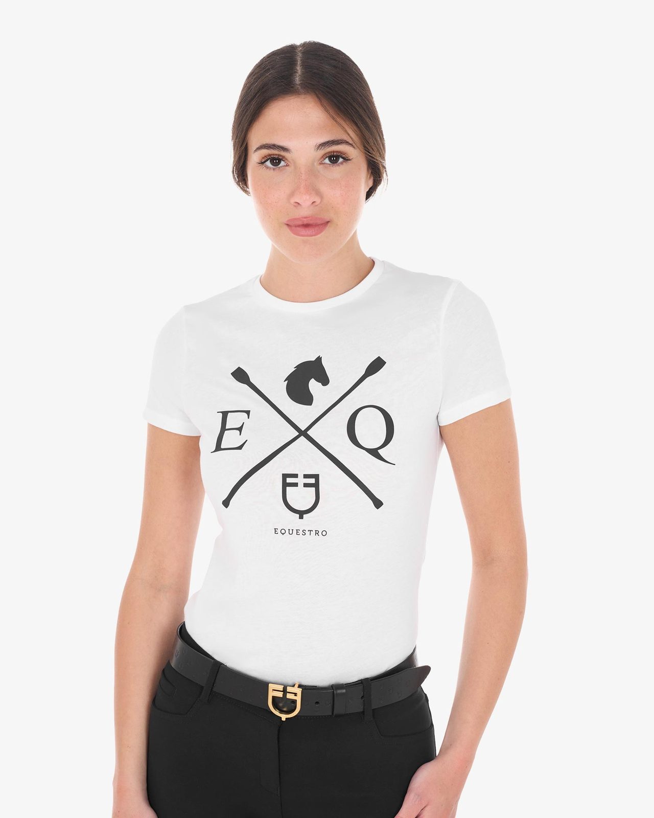 T-shirt donna EQ in cotone