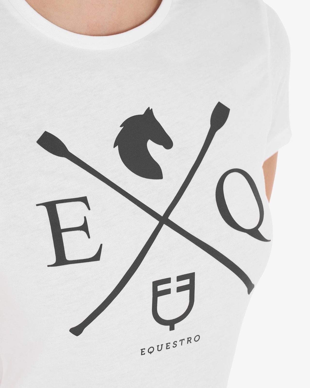 T-shirt donna EQ in cotone