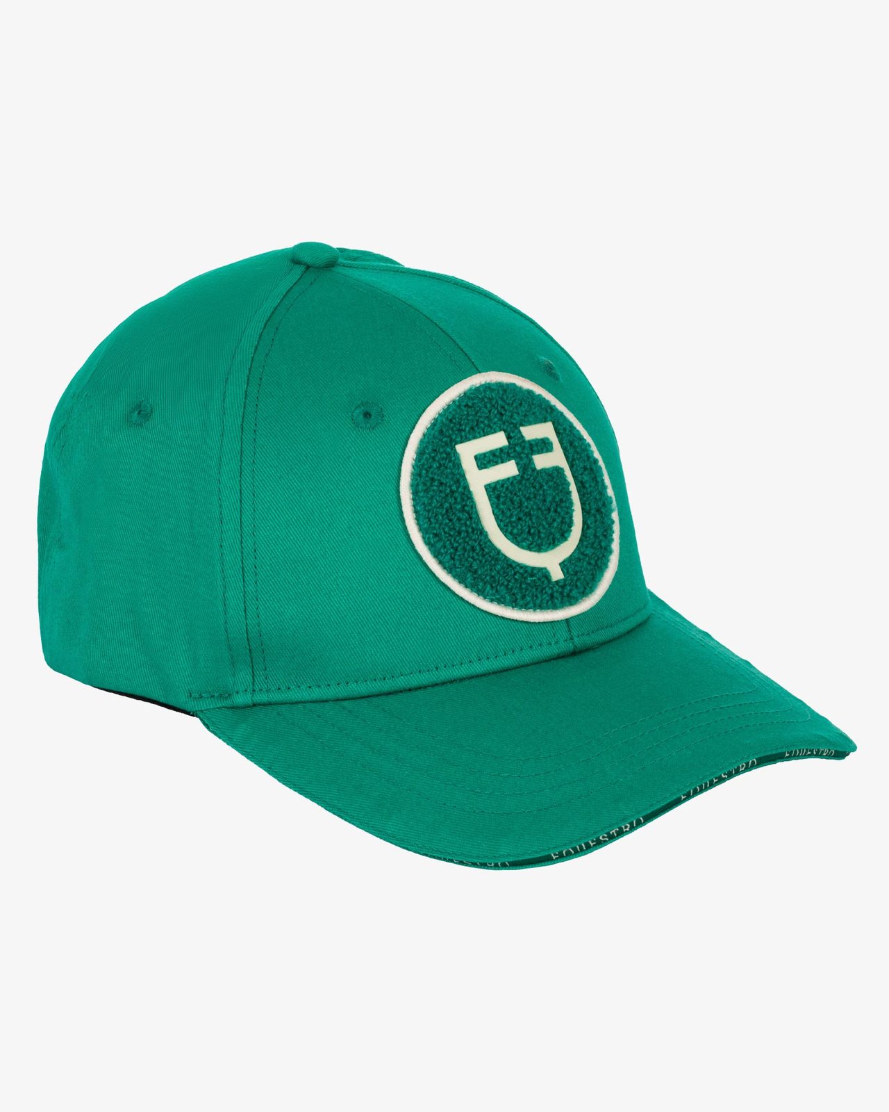 Baseball hat with sponge logo patch