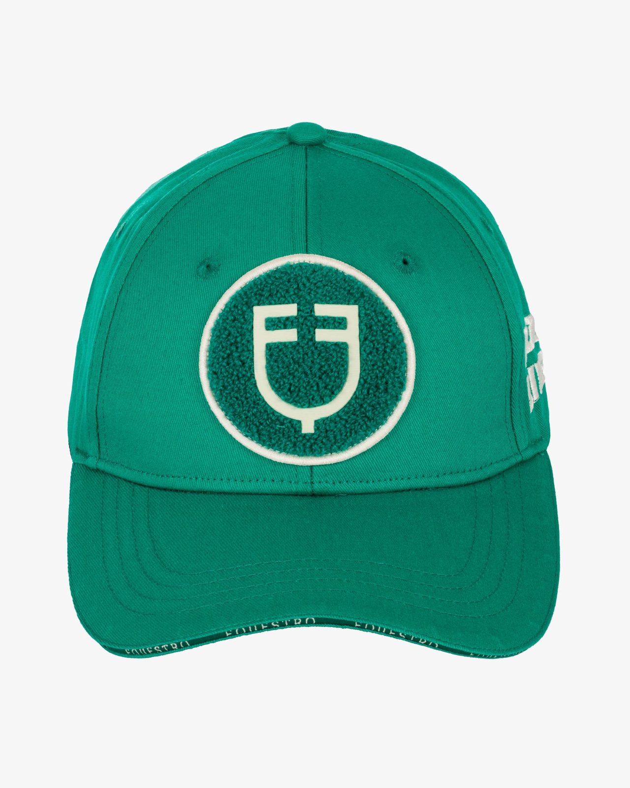 Baseball hat with sponge logo patch