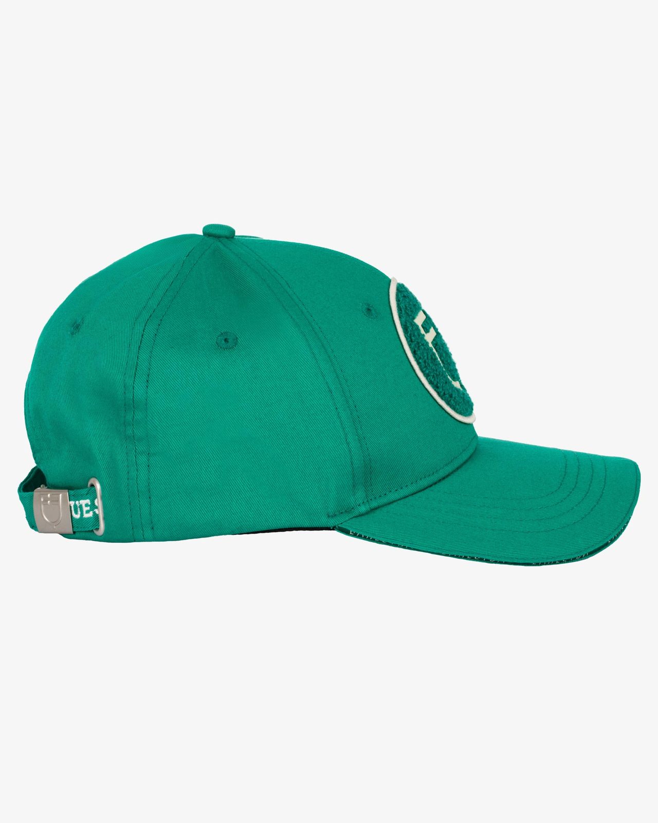 Baseball hat with sponge logo patch