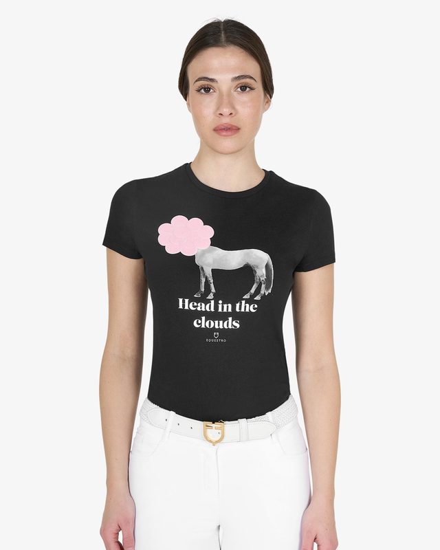 Women's Head In the Clouds cotton T-shirt