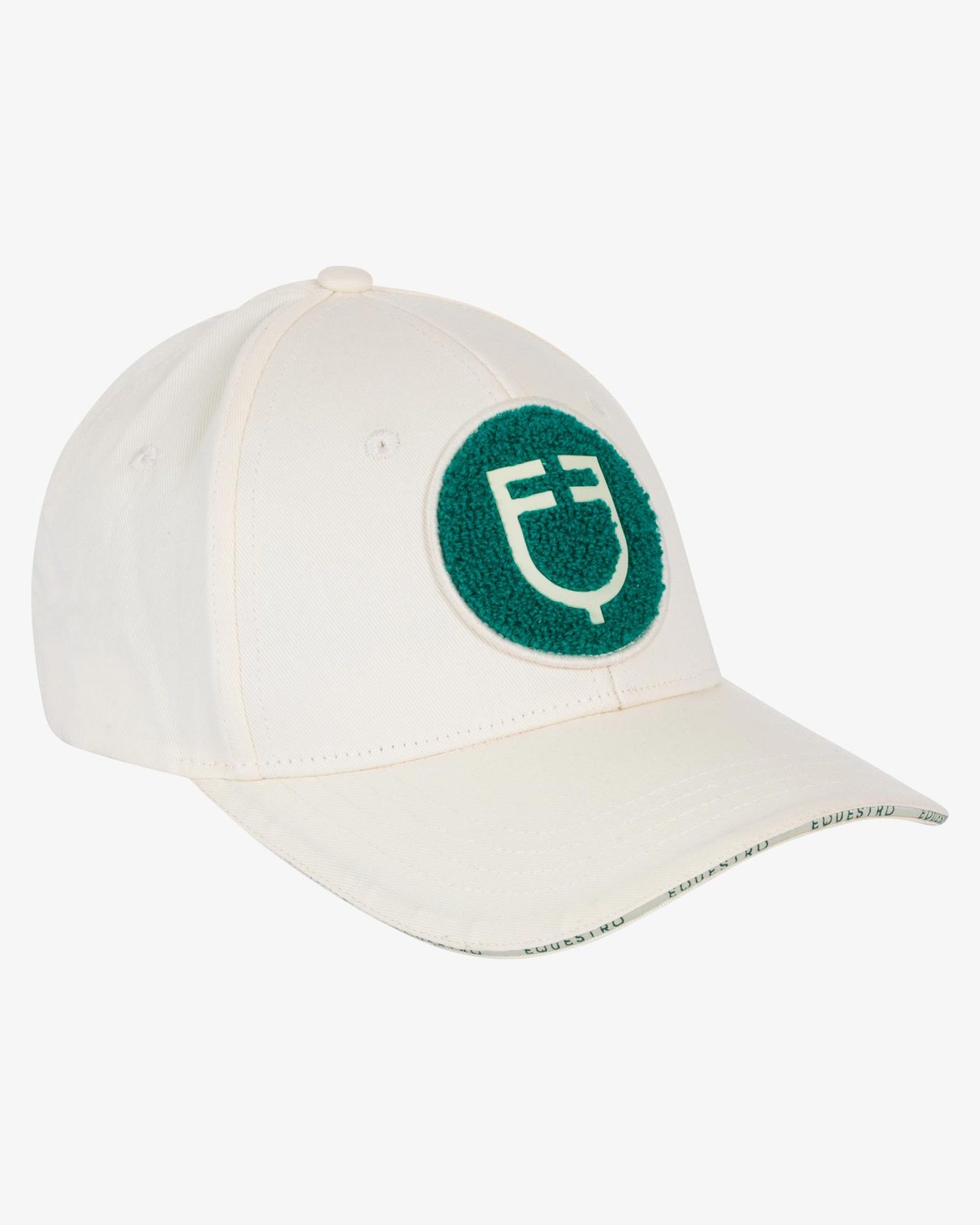 Baseball hat with sponge logo patch