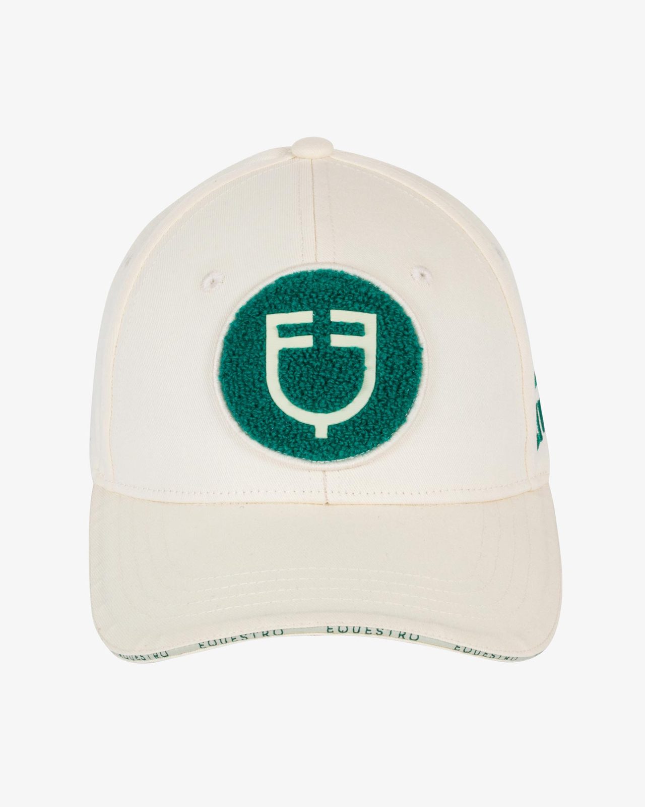 Baseball hat with sponge logo patch