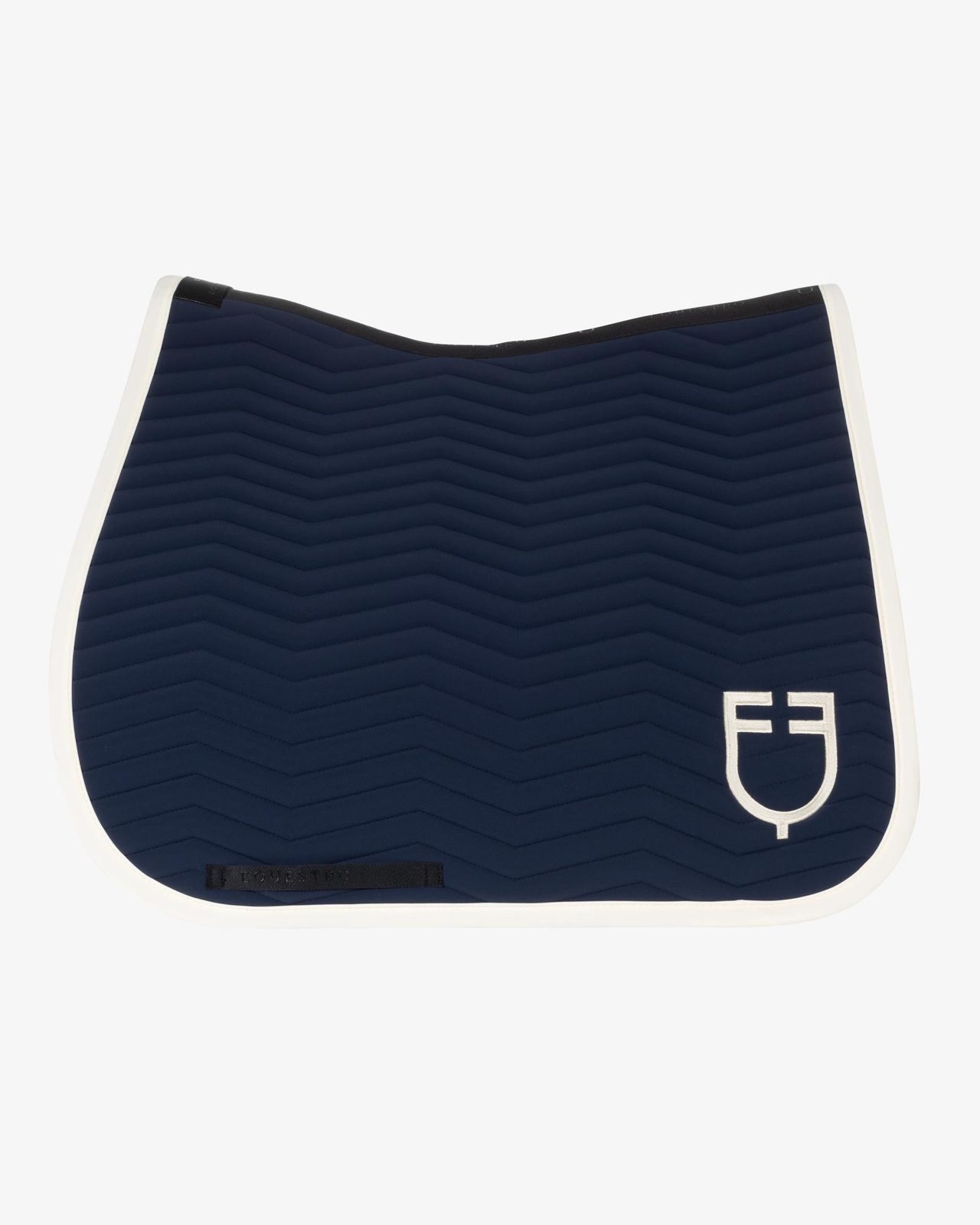 Wave Quilting dressage saddle pad in technical fabric