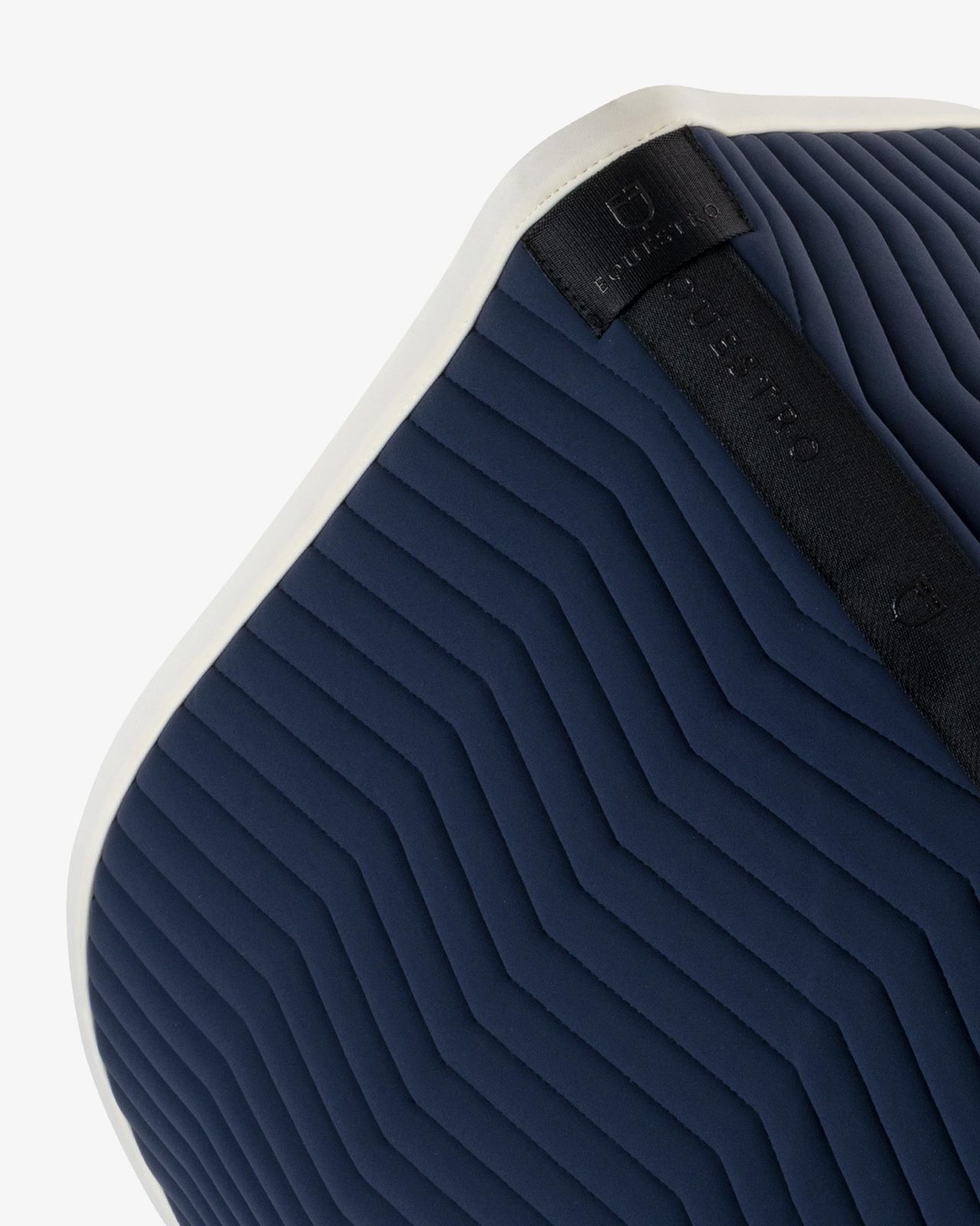 Wave Quilting dressage saddle pad in technical fabric