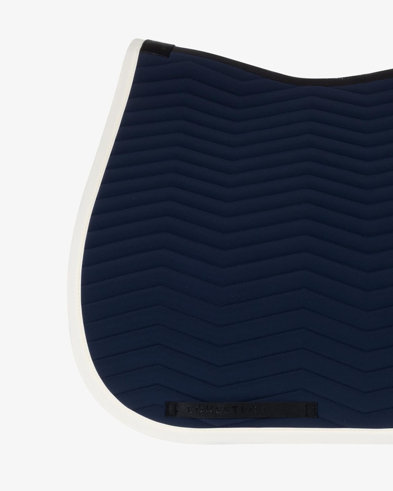 Wave Quilting dressage saddle pad in technical fabric