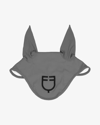Fly veil stretch technical fabric with logo