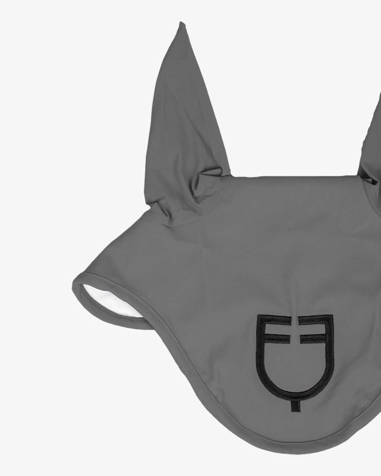 Fly veil stretch technical fabric with logo