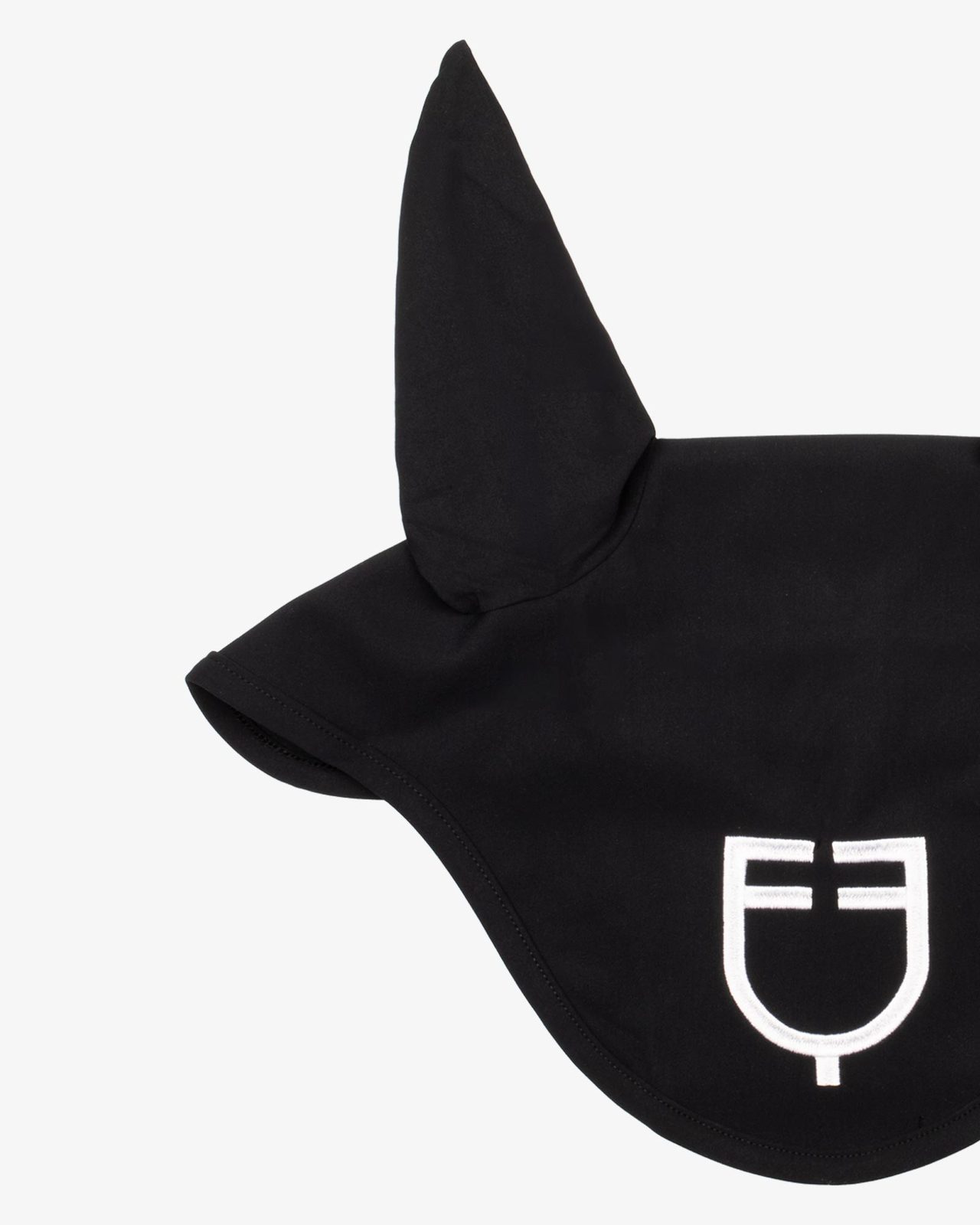 Fly veil stretch technical fabric with logo