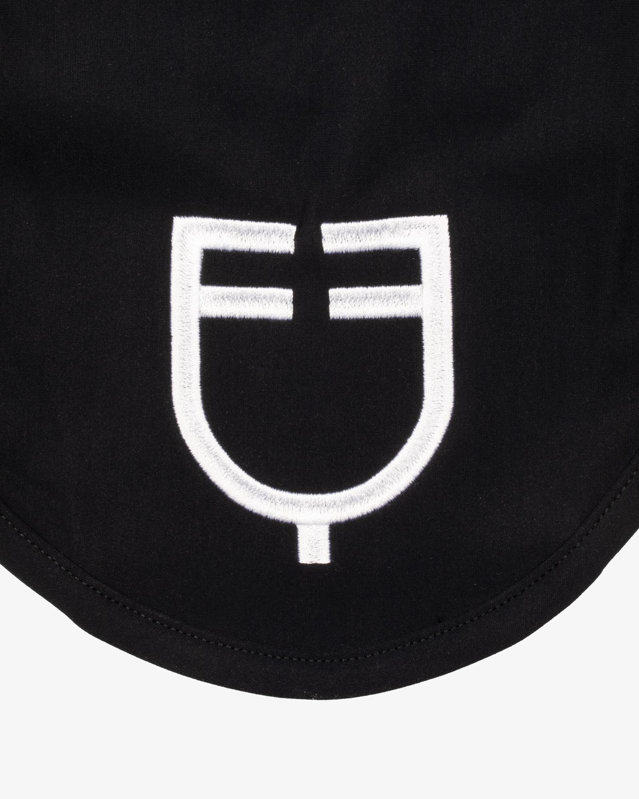 Fly veil stretch technical fabric with logo