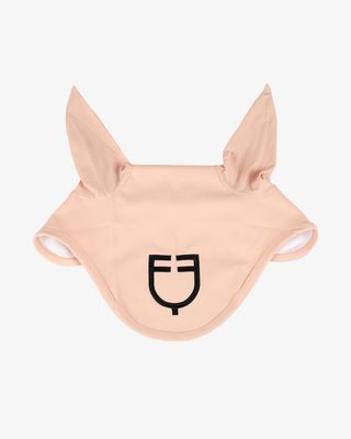 Fly veil stretch technical fabric with logo