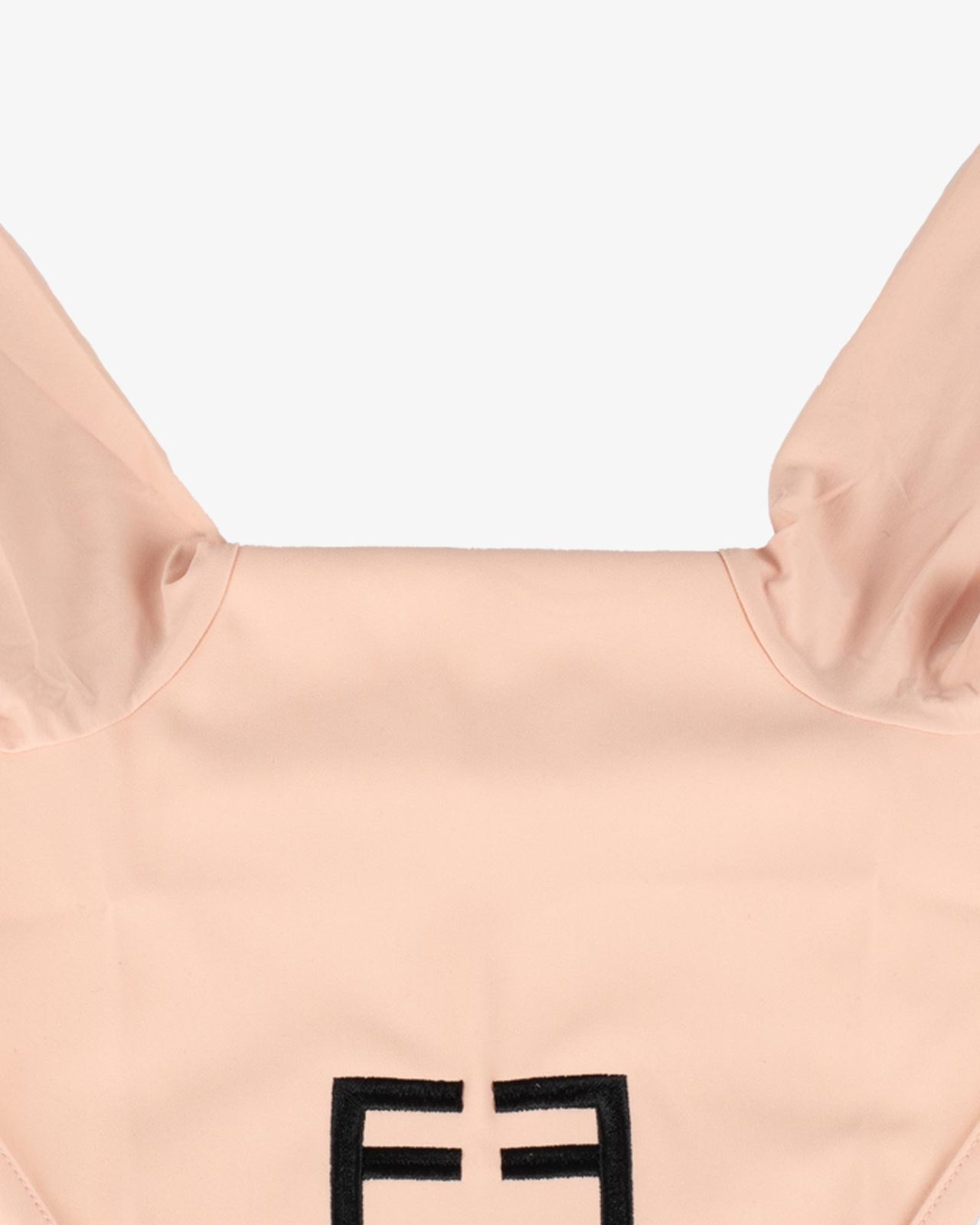 Fly veil stretch technical fabric with logo