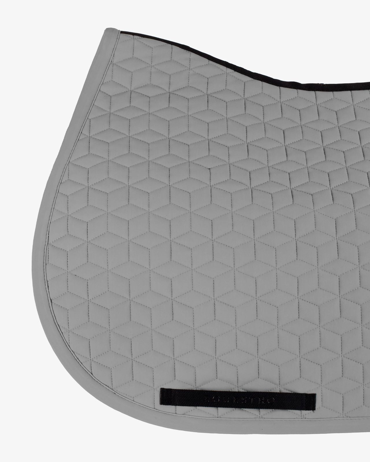 Jumping saddle pad cube quilting