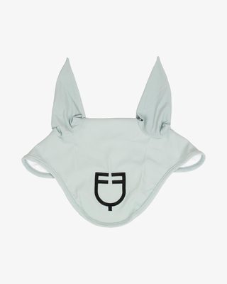 Fly veil stretch technical fabric with logo
