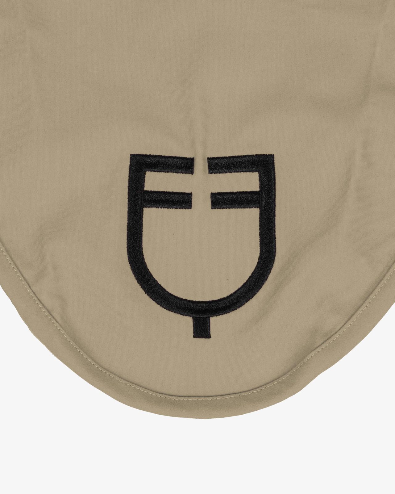 Fly veil stretch technical fabric with logo