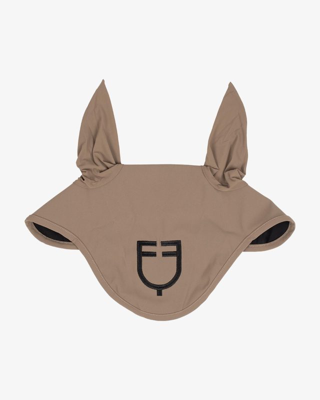 Fly veil stretch technical fabric with logo