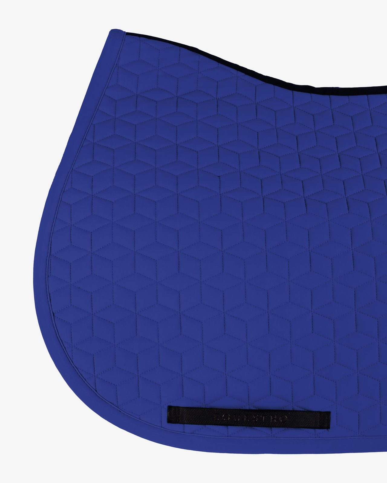 Jumping saddle pad cube quilting