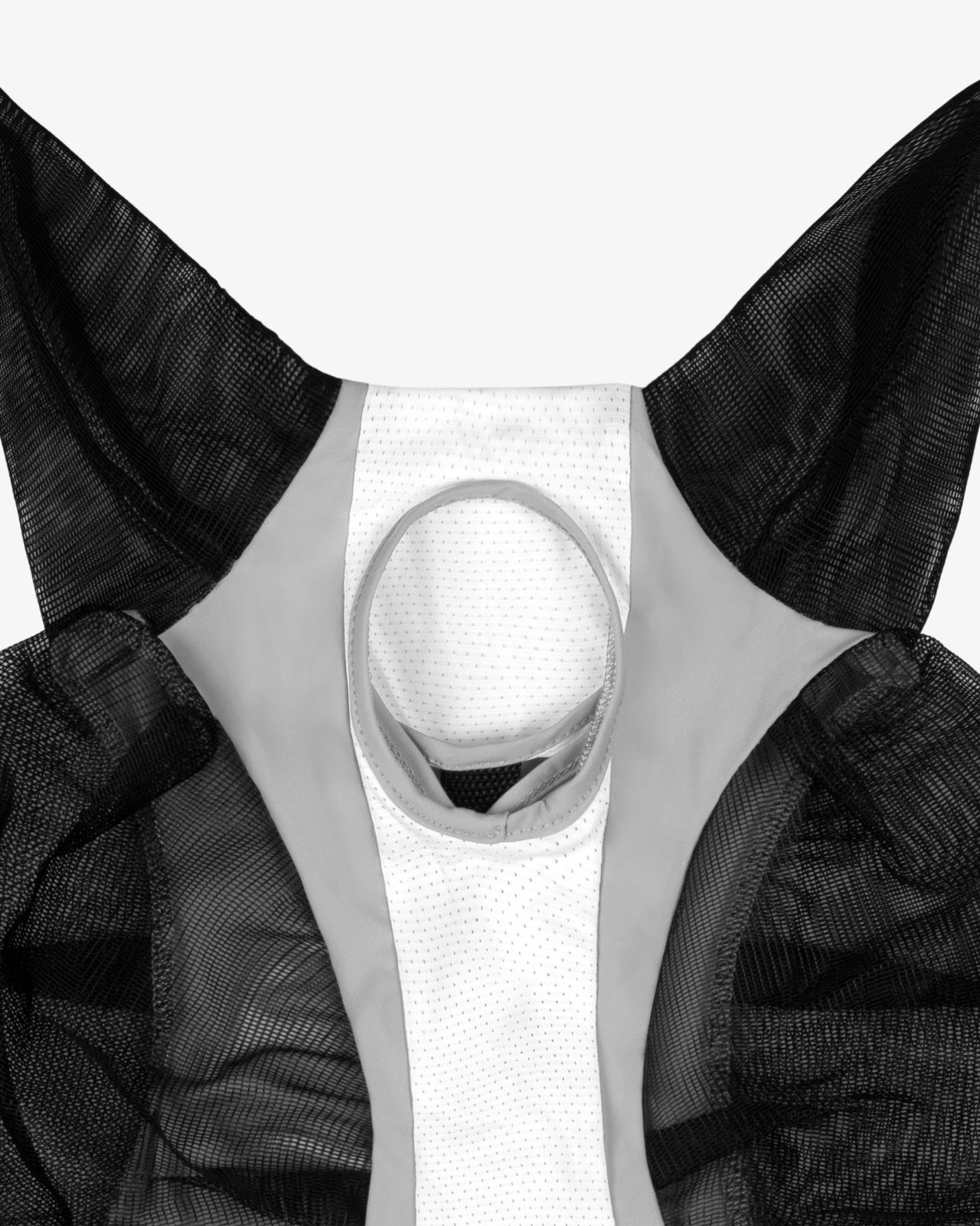 Maschera anti mosche mesh bicolore