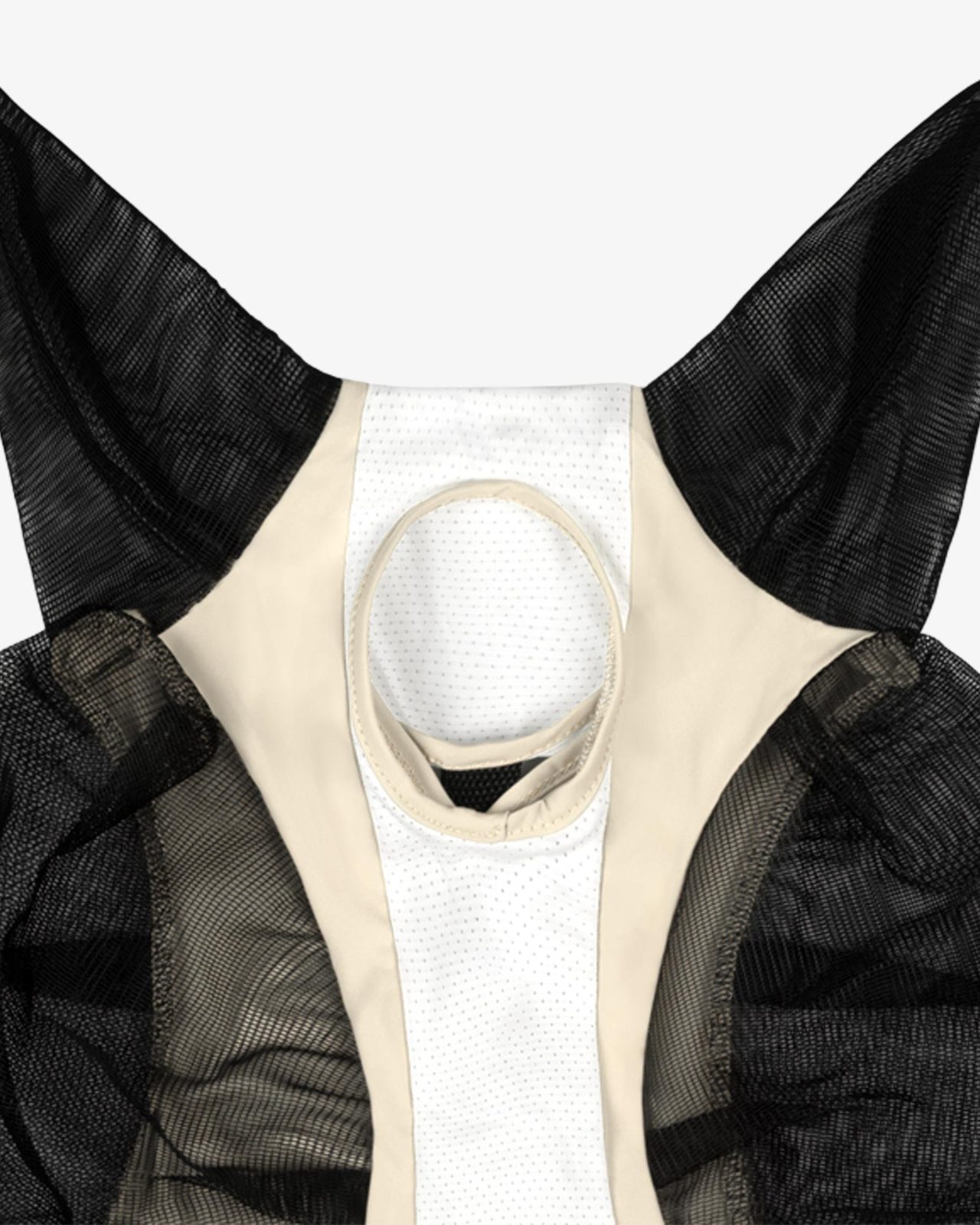 Maschera anti mosche mesh bicolore