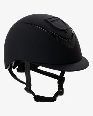 Unisex helmet with embossed logo homologation EN 1384-2023