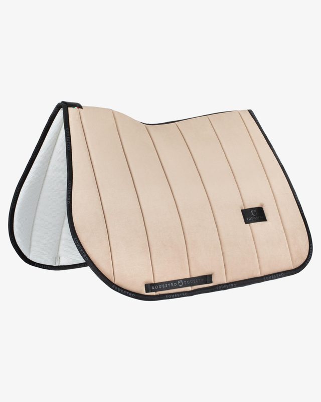 Jumping saddle pad Louvre technical fabric
