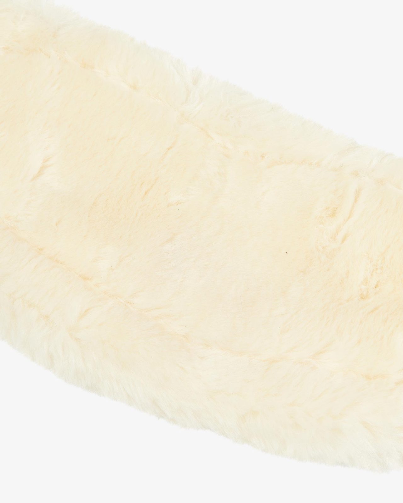 Jumping girth with synthetic lambskin