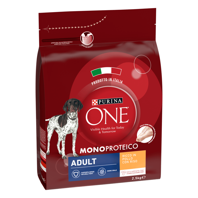 Purina ONE DualNature Adult 400g Pollo - Purina Shop sacco 2,5kg