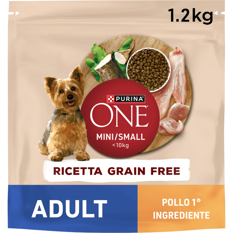 Purina ONE MINI Adult 4x85g Pollo e Manzo in Salsa - Purina Shop Busta 1.2 kg