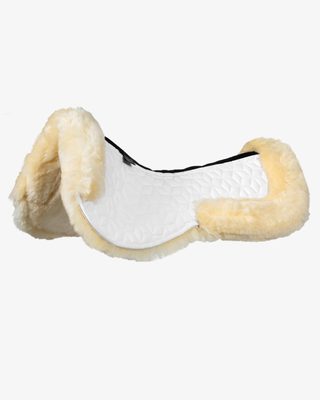 Technical fabric pad with sheepskin